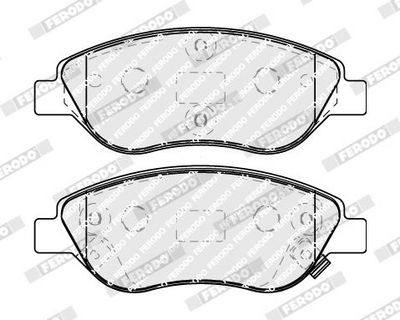 BREMSBELAGSATZ SCHEIBENBREMSE FERODO FDB5138 1