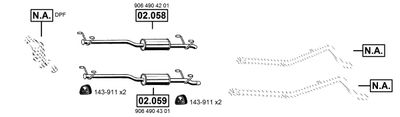 Układ wydechowy ASMET ME012535