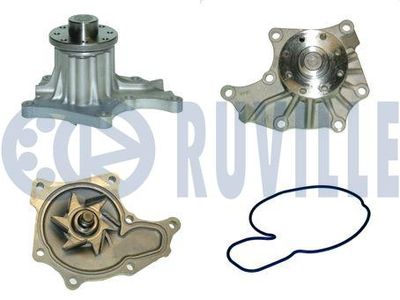 Водяной насос, охлаждение двигателя RUVILLE 561376 для ISUZU CAMPO