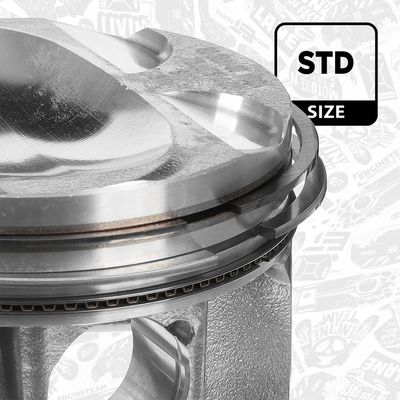 PISTON ET ENGINETEAM PM012700 2