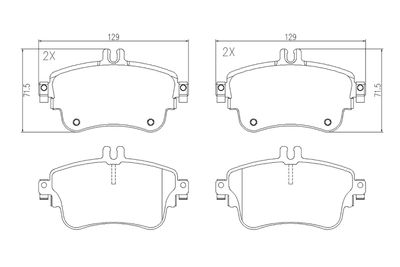SET PLACUTE FRANA FRANA DISC BOGAP C8210211 1