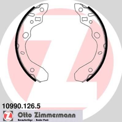 комплект спирачна челюст ZIMMERMANN