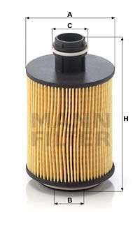 MANN-FILTER HU 7004/1 x Масляный фильтр  для CADILLAC  (Кадиллак Блс)