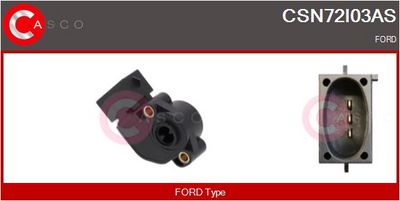 SENZOR POZITIE CLAPETA ACCELERATIE