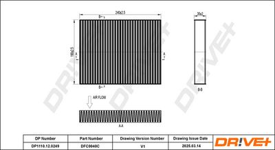 FILTER INNENRAUMLUFT DR!VE+ DP1110120249 8