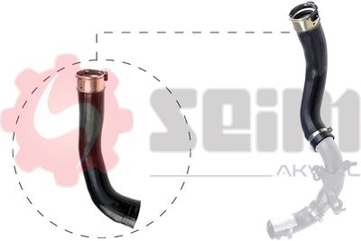 Трубка нагнетаемого воздуха SEIM 981908 для DACIA SANDERO