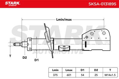амортисьор STARK SKSA-0131895