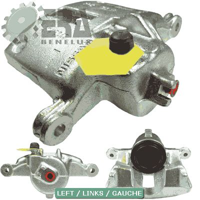 ERA Benelux BC62116 Тормозной суппорт  для NISSAN MICRA II (K11) 1.0 i 16V