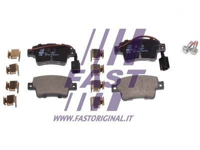 Комплект тормозных колодок, дисковый тормоз FAST FT29081 для ABARTH PUNTO
