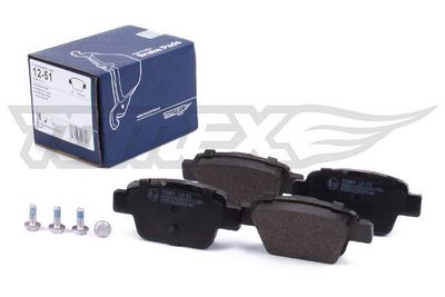 Sada brzdových destiček, kotoučová brzda TOMEX TX 12-51