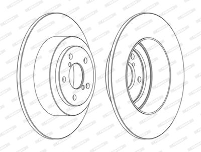 Brake Disc DDF1647C