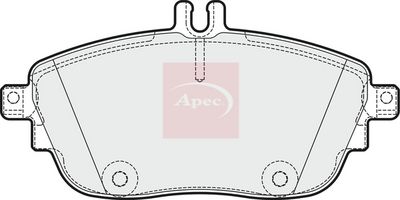 APEC Brake Pad Set, disc brake PAD1881