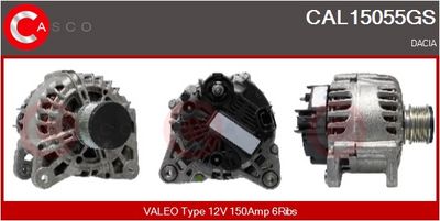 GENERATOR / ALTERNATOR CASCO CAL15055GS