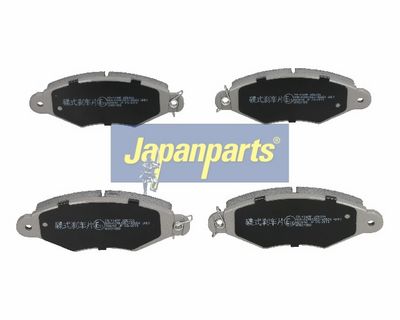 JAPANPARTS Stabdžių trinkelių rinkinys, diskinis stabdys