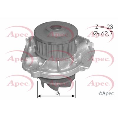 Water Pump, engine cooling APEC AWP1500