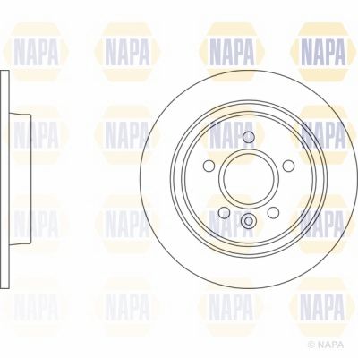 Brake Disc NAPA NBD5356