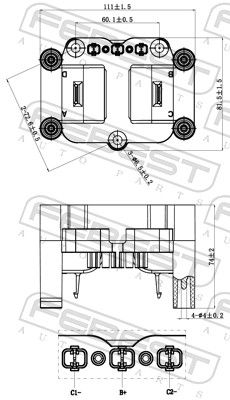 Ignition Coil Unit 23640-006