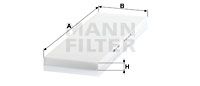 MANN-FILTER CU 4442 Фильтр салона  для PEUGEOT BOXER (Пежо Боxер)