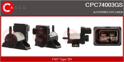 CONVERTOR PRESIUNE ESAPAMENT CASCO CPC74003GS