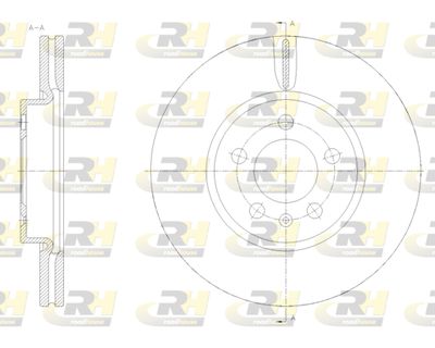 Тормозной диск ROADHOUSE 62118.10 для VW T-CROSS