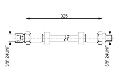 BOSCH Bremsschlauch