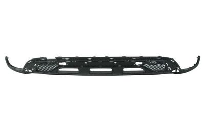 Voorbumper afdekking Voor (Midden, zwart) past: MERCEDES GLC X253 SUV 03.19-05.22