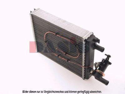 Теплообменник, отопление салона AKS DASIS 409010N для IVECO DAILY