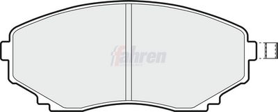 Fahren Brake Pad Set, disc brake FBP3449
