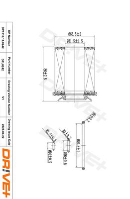 ÖLFILTER DR!VE+ DP1110110242 8