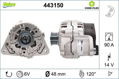 генератор VALEO 443150