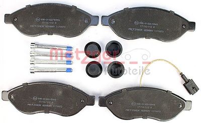 Brake Pad Set, disc brake 1170073