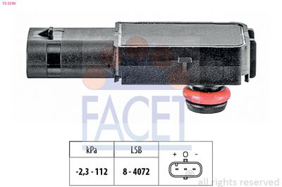 SENZOR PRESIUNE AMPLIFICARE FRANE FACET 103346