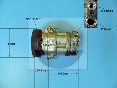 Compressor, air conditioning Auto Air Gloucester 14-1467