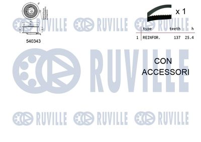 SET CUREA DE DISTRIBUTIE RUVILLE 550225 1