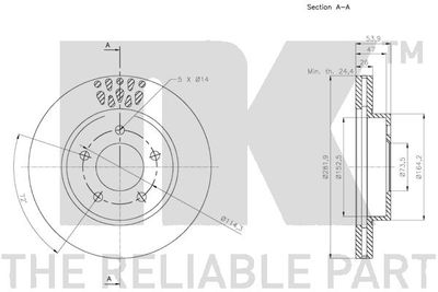 DISC FRANA NK 209324 2