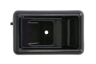 Door handle Achter/Voor Links (binnen, zwart) past: GEO PRIZM 1.6 09.89-12.92