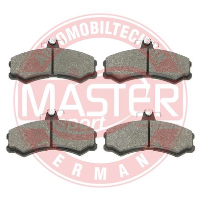 Комплект тормозных колодок, дисковый тормоз MASTER-SPORT GERMANY 13046027502N-SET-MS для IVECO MASSIF