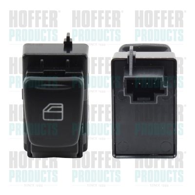 Выключатель, стеклолодъемник HOFFER 2106648 для SMART FORTWO