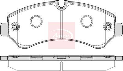 APEC Brake Pad Set, disc brake PAD2380