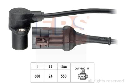 Датчик импульсов EPS 1.953.047 для FIAT TEMPRA