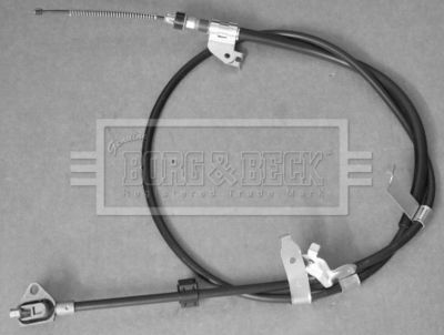 Cable Pull, parking brake Borg & Beck BKB3658