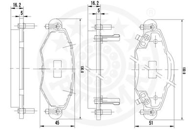 SET PLACUTE FRANA FRANA DISC OPTIMAL 12170 1