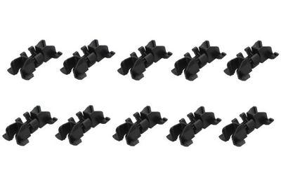 Venster ondersteuning, clip (set, aantal stuks per set.: 10) past: MERCEDES A (W169), B SPORTS TOURER (W245) 09.04-06.12
