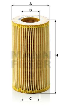 Масляный фильтр MANN-FILTER HU 718/6 x для HONDA CR-V
