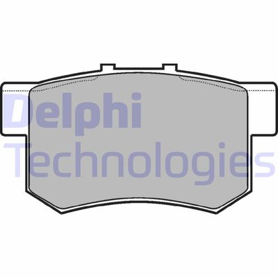 Комплект тормозных колодок, дисковый тормоз DELPHI LP948 для HAVAL H6