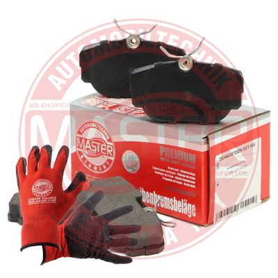 Zestaw klocków hamulcowych, hamulce tarczowe MASTER-SPORT GERMANY 13046027212N-SET-MSP