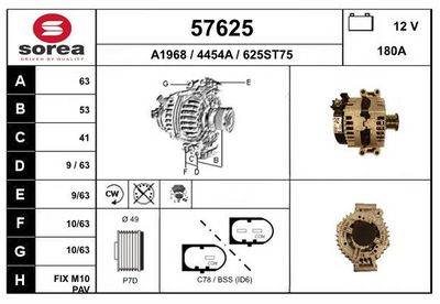 GENERATOR EAI 57625