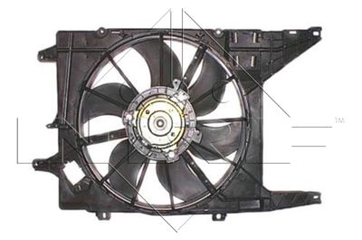 NRF 47225 Вентилятор системи охолодження двигуна для DACIA (Дача)