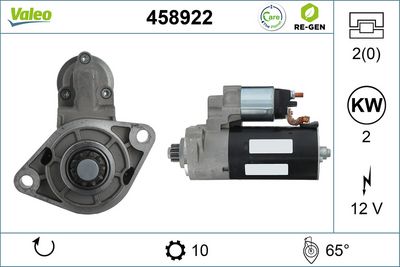 стартер VALEO 458922