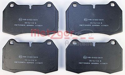 Brake Pad Set, disc brake 1170577
